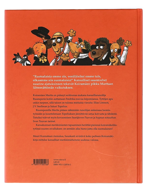 Koiramäen Martta ja Ruuneperi - Kunnas, Mauri - Lastenkirjat - 10105421762 - 1