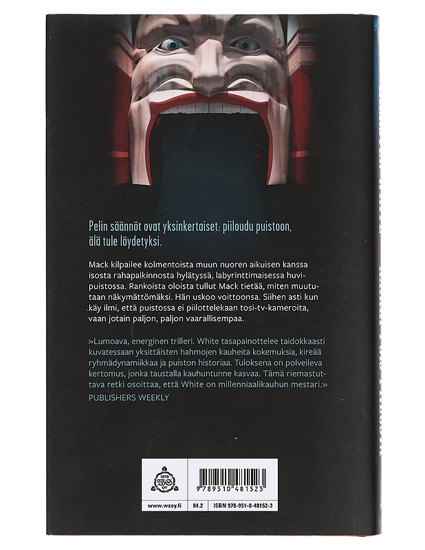 Kaikki pois piilosta - White, Kiersten - Jännitys ja dekkarit - 10105421780 - 1