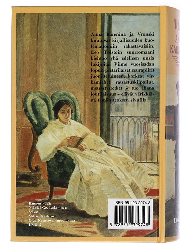 Anna Karenina - Tolstoi, Leo - Romaanit ja novellit - 10105421802 - 1