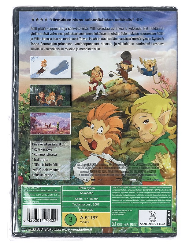 Röllin Sydän - DVD - DVD-elokuvat - 10105421836 - 1