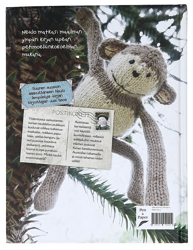 Neuleleluja maailmalta : 15 villieläimen neuleohjeet - Long, Laura - Tietokirjat ja oppaat - 10105421851 - 1