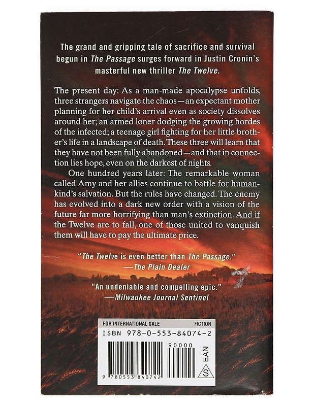 The twelve : a novel - Justin Cronin - Fantasia- ja scifi - 10105421850 - 1