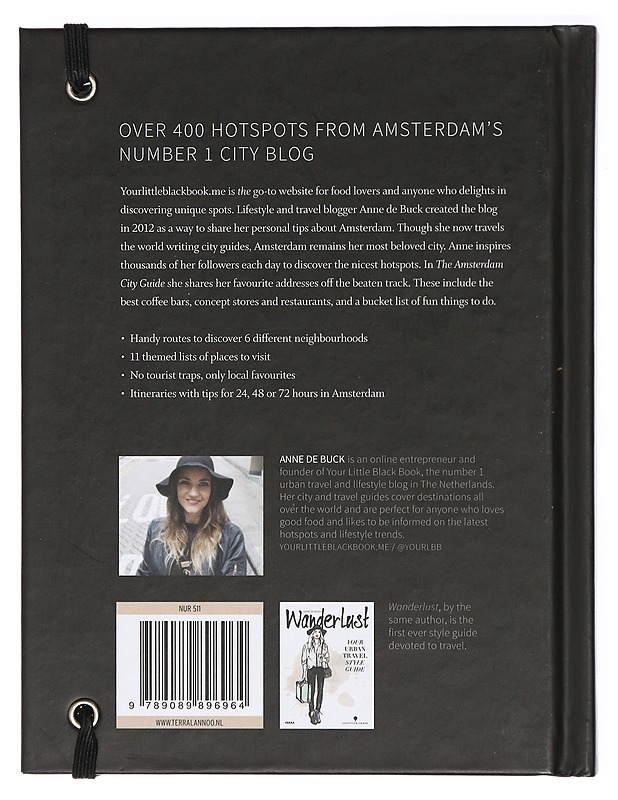 The Amsterdam City Guide, Your Little Black Book - Anne de Buck - Matkaoppaat ja sanakirjat - 10105421860 - 1