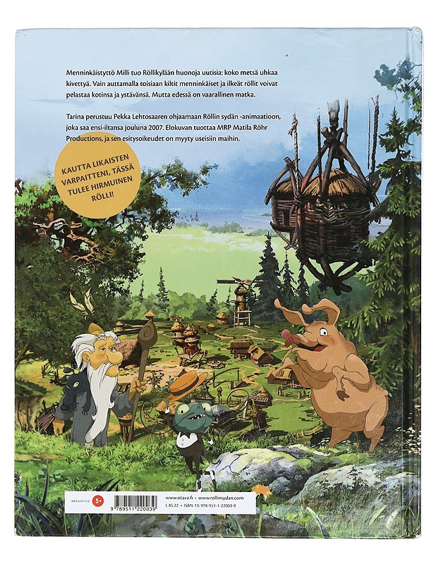Röllin sydän - Pekka Lehtosaari - Lastenkirjat - 10105421920 - 1