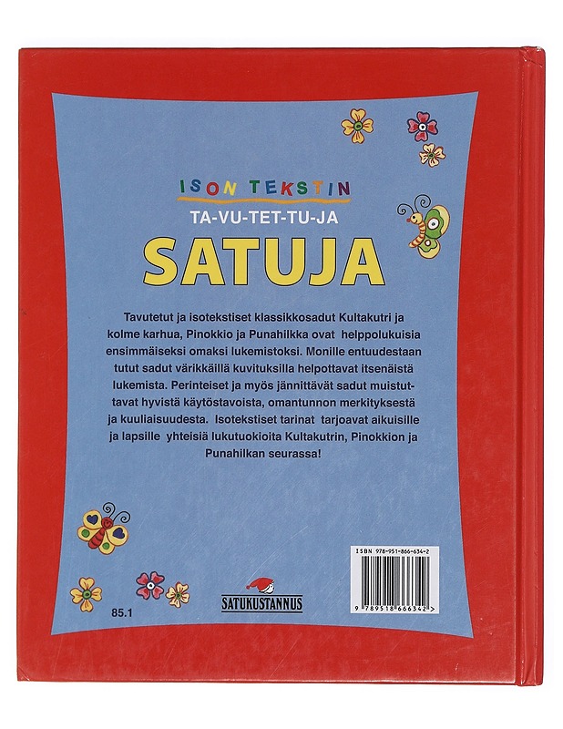 Ison tekstin tavutettuja satuja - Lastenkirjat - 10105421935 - 1