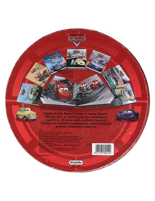 Autot: Kirjakaruselli - Lastenkirjat - 10105421971 - 1