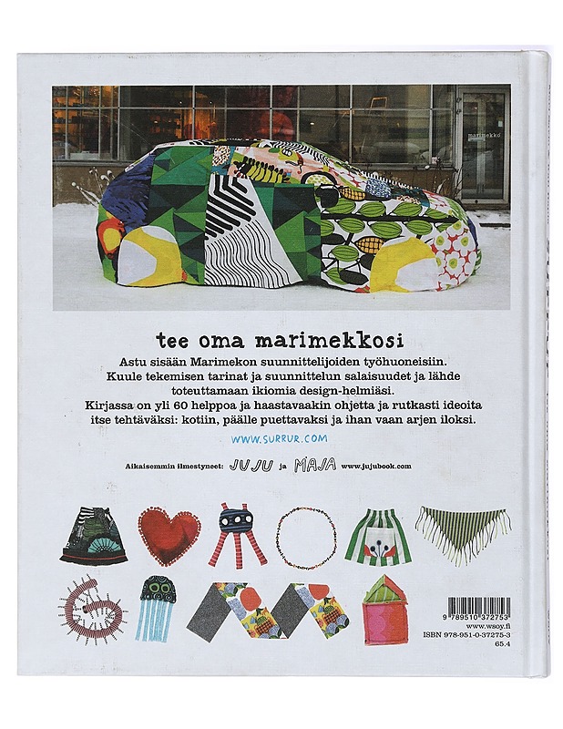 Surrur : tee oma Marimekkosi - Mari Savio, Kati Rapia - Tietokirjat ja oppaat - 10105422000 - 1