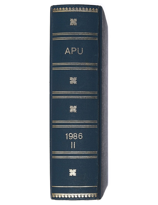 Apu 1986 : 2 - Lehdet - 10105422013 - 1