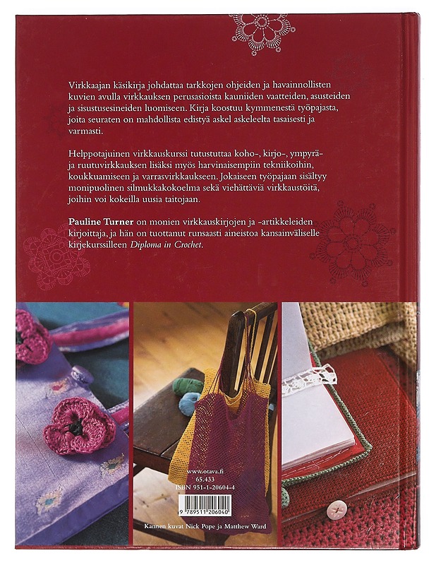 Virkkaajan käsikirja - Turner, Pauline - Käsityökirjat - 10105422052 - 1