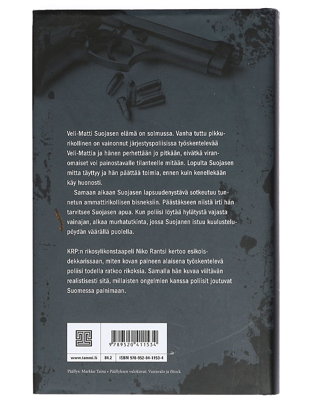 Sinun puolestasi vuodatettu - Niko Rantsi - Jännitys ja dekkarit - 10105422055 - 1