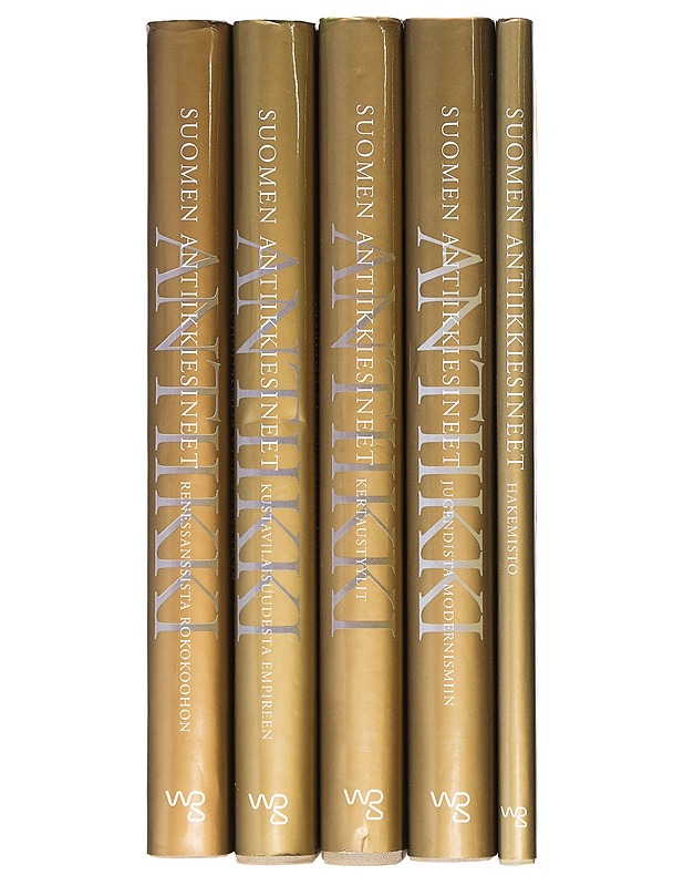 Suomen Antiikkiesineet osat I - IV ja hakemisto - Tauno Tarna - Tietokirjat ja oppaat - 10105422061 - 1