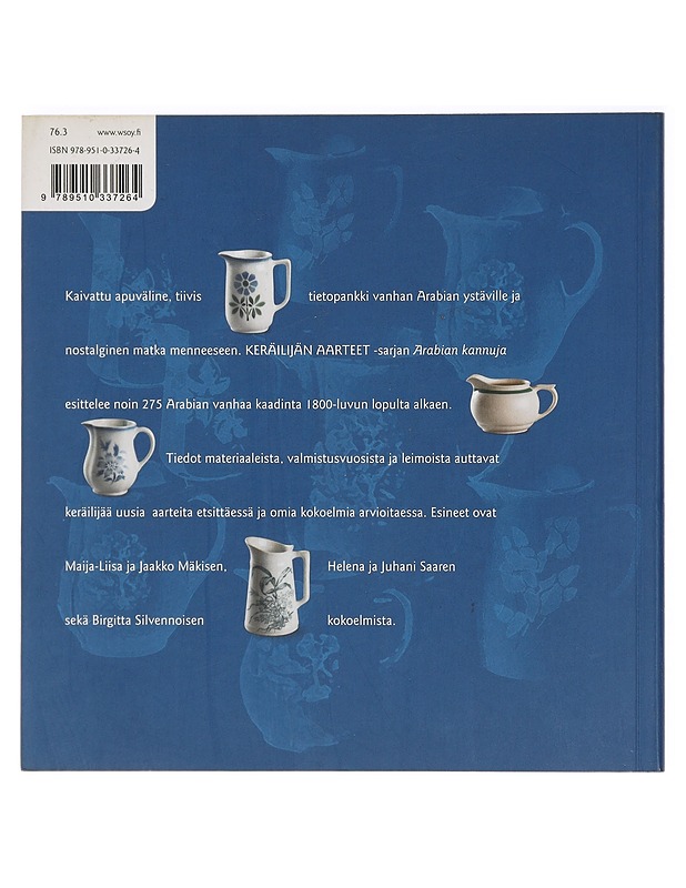 Arabian kannuja - Kumela, Marjut - Harrastekirjat - 10105422071 - 1