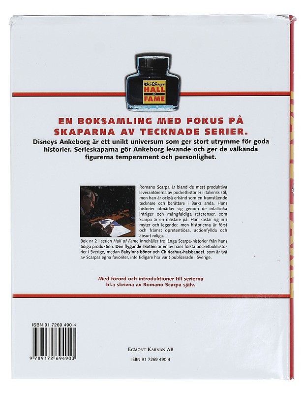 Hall of fame : de stora serieskaparna 2 - Scarpa, Romano - Sarjakuvat - 10105422074 - 1