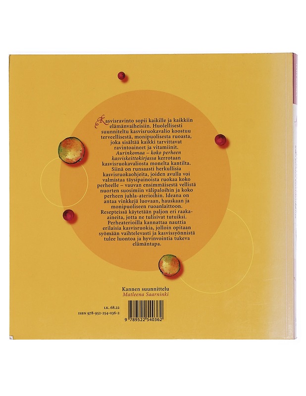 Aurinkomaa : koko perheen kasviskeittokirja - Ruuska, Tuija - Ruokakirjat - 10105422084 - 1