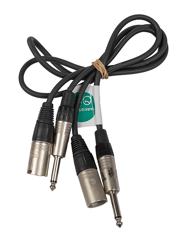 Audiokaapeli, stereo, 2 kpl - Audio - 10105422094 - 0