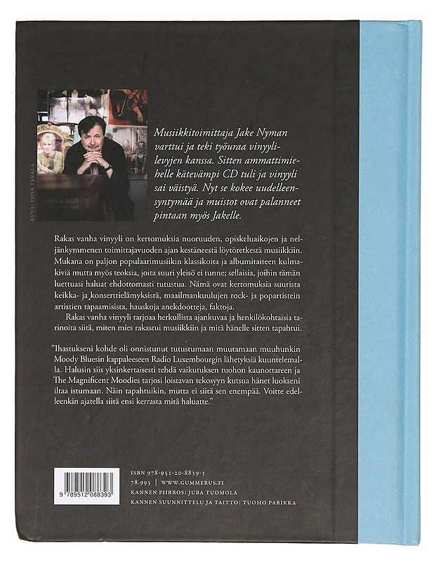 Rakas Vanha Vinyyli - Jake Nyman - Historiakirjat - 10105422104 - 1