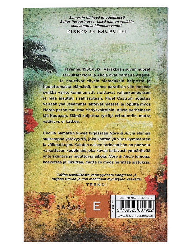 Nora & Alicia - Samartin, Cecilia - Historiakirjat - 10105422119 - 1