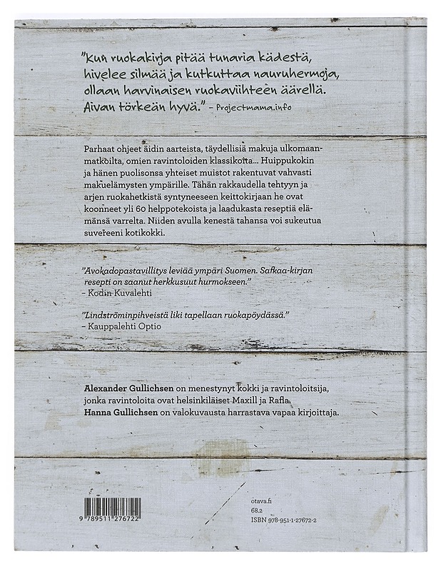 Safkaa : parempaa arkiruokaa - Gullichsen, Alexander - Ruokakirjat - 10105422123 - 1