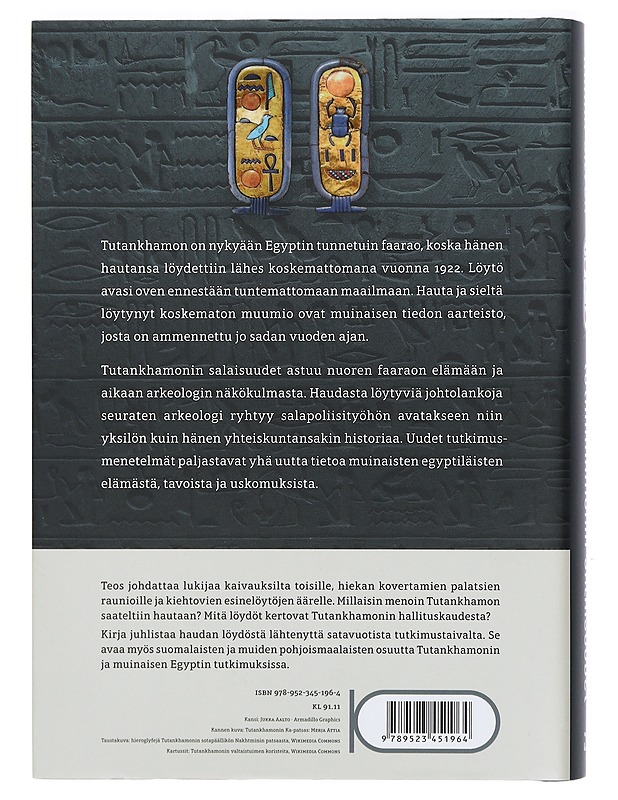 Tutankhamonin Salaisuudet : Arkeologinen Matka Muinaiseen Egyptiin - Minna Silver - Elämäkerrat ja muistelmat - 10105422140 - 1