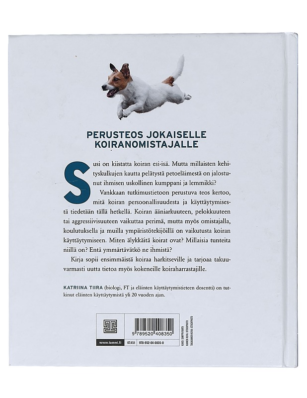 Koirien käyttäytyminen ja persoonallisuus - Katriina Tiira - Tietokirjat ja oppaat - 10105422153 - 1