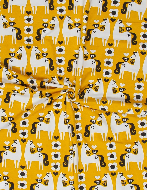 Joustava puuvillatrikoo, 160x340 cm - Kankaat - 10105422161 - 1