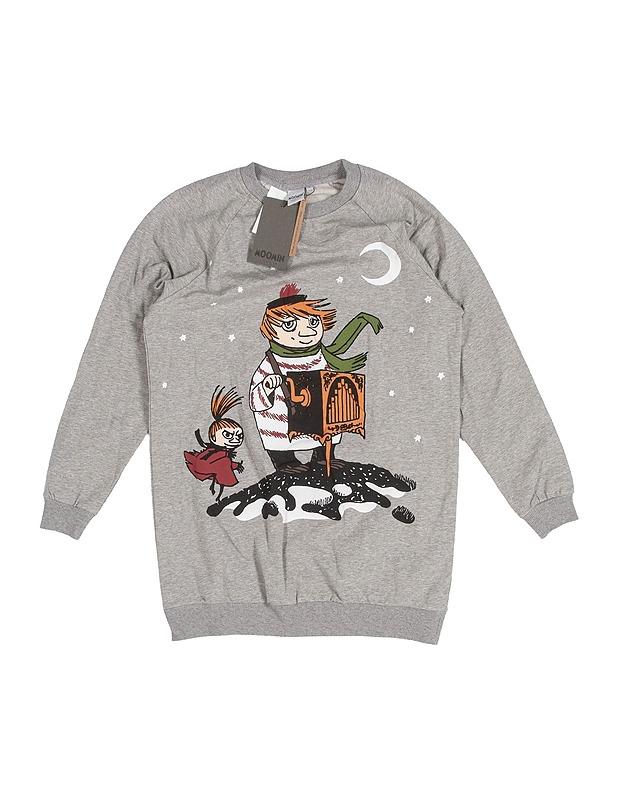 MOOMIN BY MARTINEX pitkä collegepaita, S - Naisten paidat ja topit - 10105422165 - 0