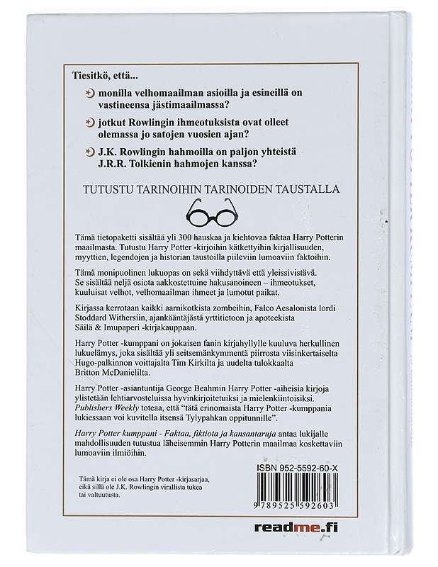 Harry Potter -kumppani - Beahm, George - Fantasia- ja scifi - 10105422168 - 1