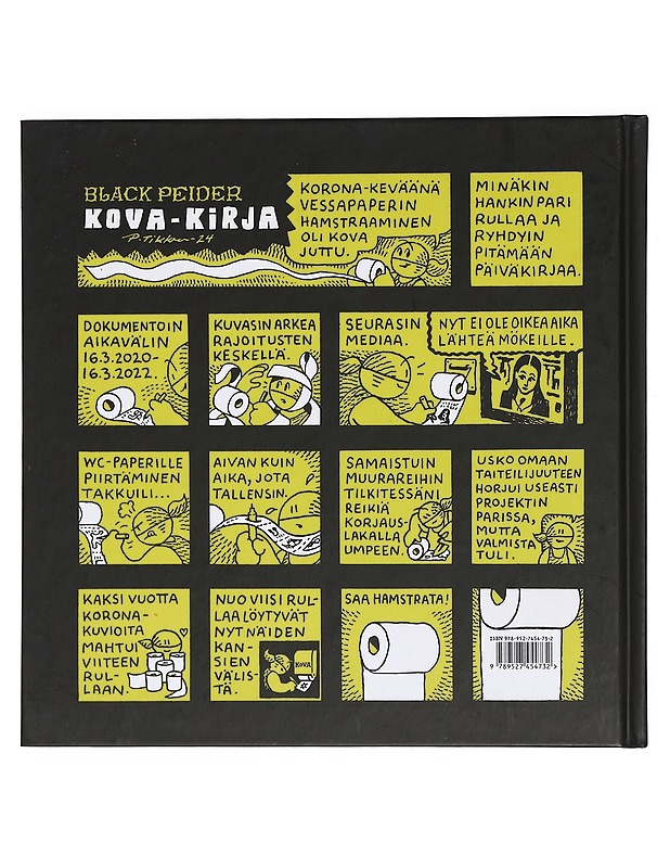 Black Peider : Kova - Petteri Tikkanen - Sarjakuvat - 10105422181 - 1