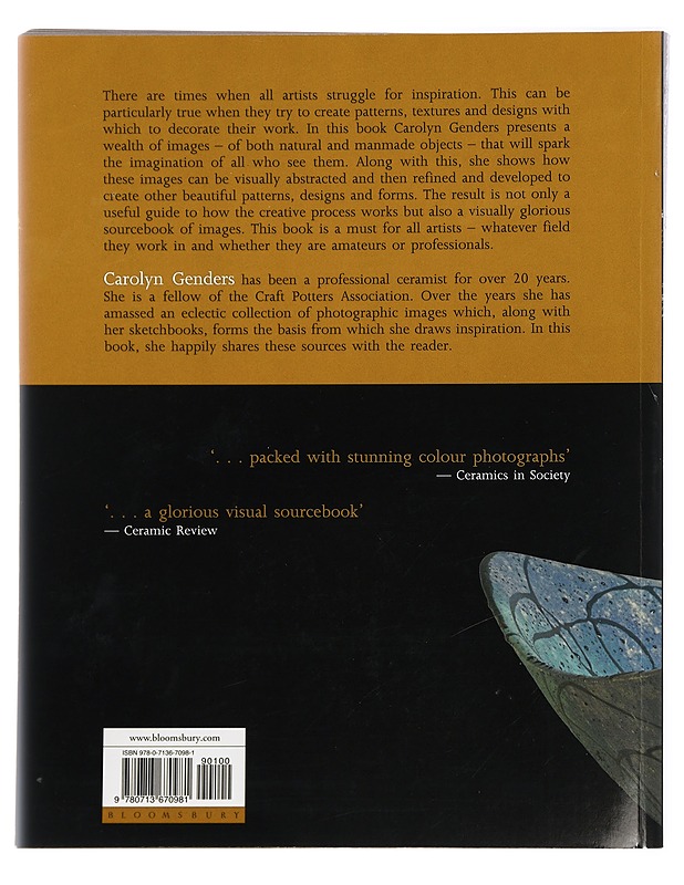 Sources of inspiration : for ceramics and the applied arts - Carolyn Genders - Taide- ja kulttuurikirjat - 10105422185 - 1