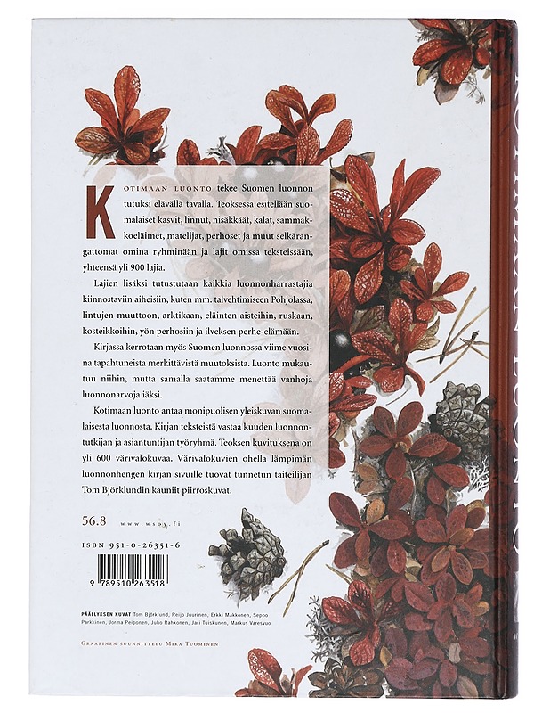 Kotimaan luonto - Björklund, Tom - Tietokirjat ja oppaat - 10105422222 - 1