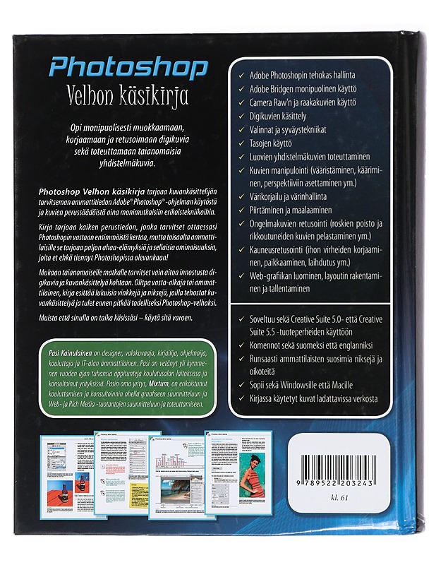 Photoshop : velhon käsikirja - Pasi Kainulainen - Harrastekirjat - 10105422227 - 1
