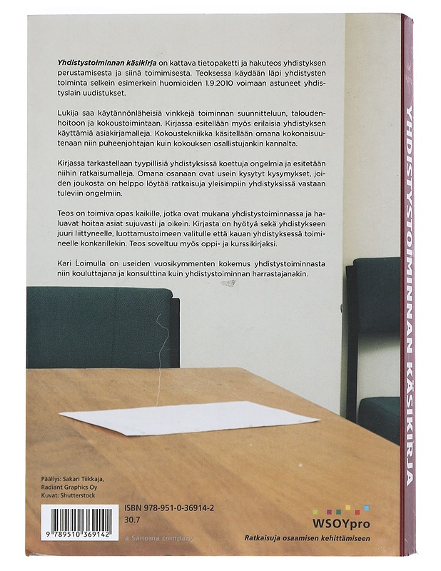 Yhdistystoiminnan käsikirja - Kari Loimu - Tietokirjat ja oppaat - 10105422362 - 1