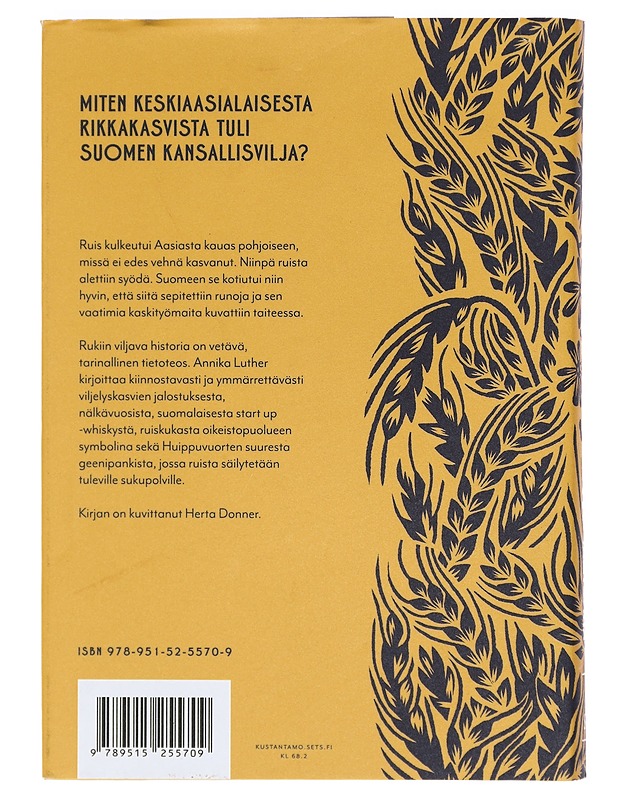 Rukiin viljava historia - Luther, Annika - Historiakirjat - 10105422370 - 1