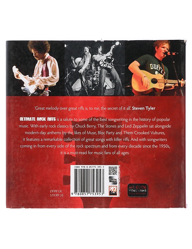 Ultimate rock riffs - Joel McIver - Musiikki- ja elokuvakirjat - 10105422433 - 1