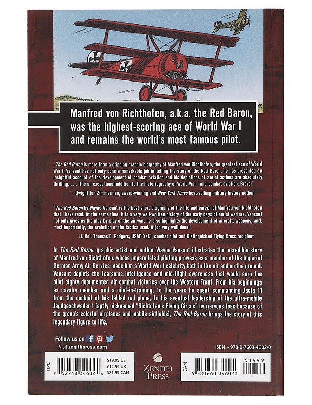 The Red Barron - Wayne Vansant - Sarjakuvat - 10105422461 - 1