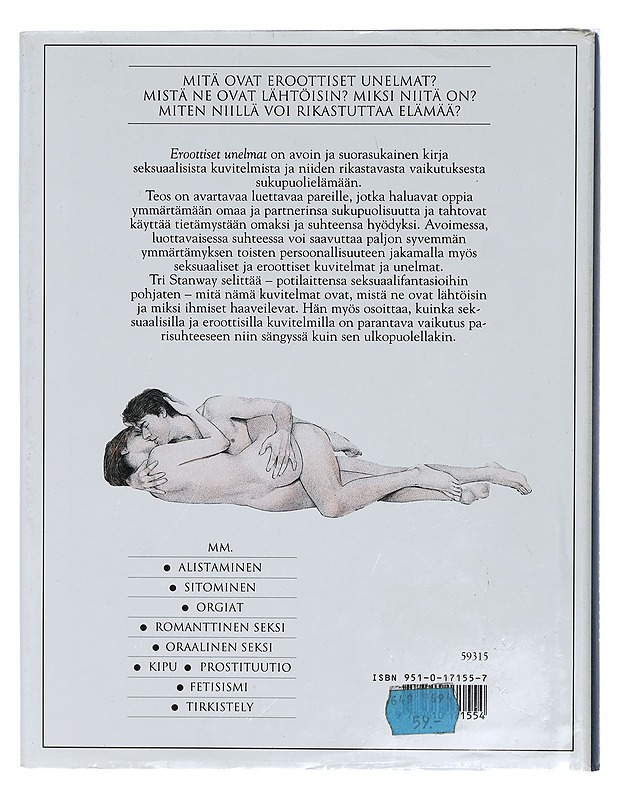 Eroottiset unelmat : seksuaalifantasioiden ymmärtäminen ja rikastuttaminen - Stanway, Andrew - Tietokirjat ja oppaat - 10105422477 - 1