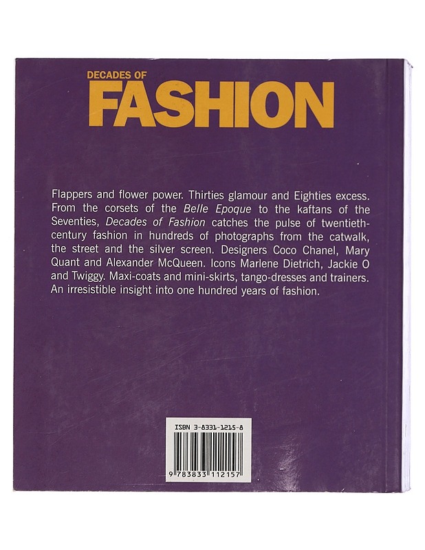 Decades of Fashion - Harriet Worsley - Tietokirjat ja oppaat - 10105422481 - 1