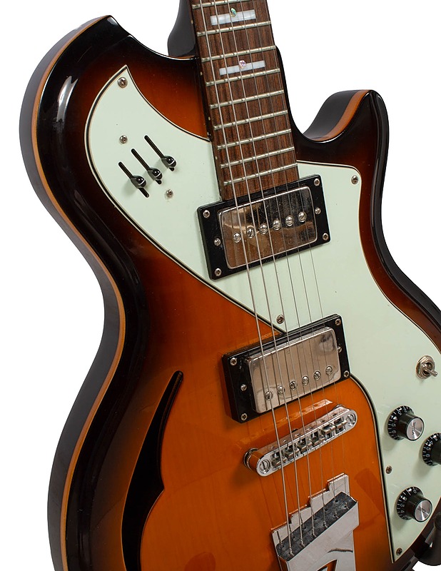 ITALIA Mondial II Semi-Hollow sähkökitara - Soittimet - 10105422499 - 6