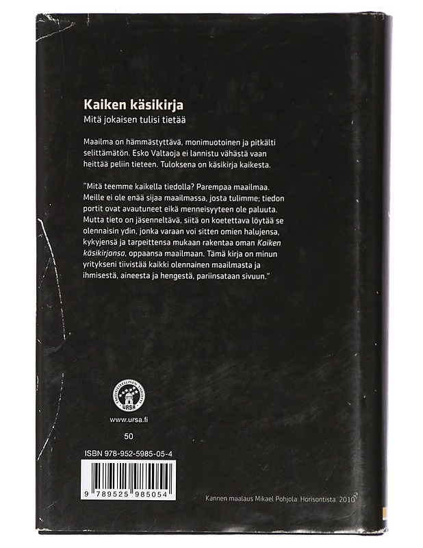 Kaiken käsikirja : mitä jokaisen tulisi tietää? - Esko Valtaoja - Tietokirjat ja oppaat - 10105422509 - 1
