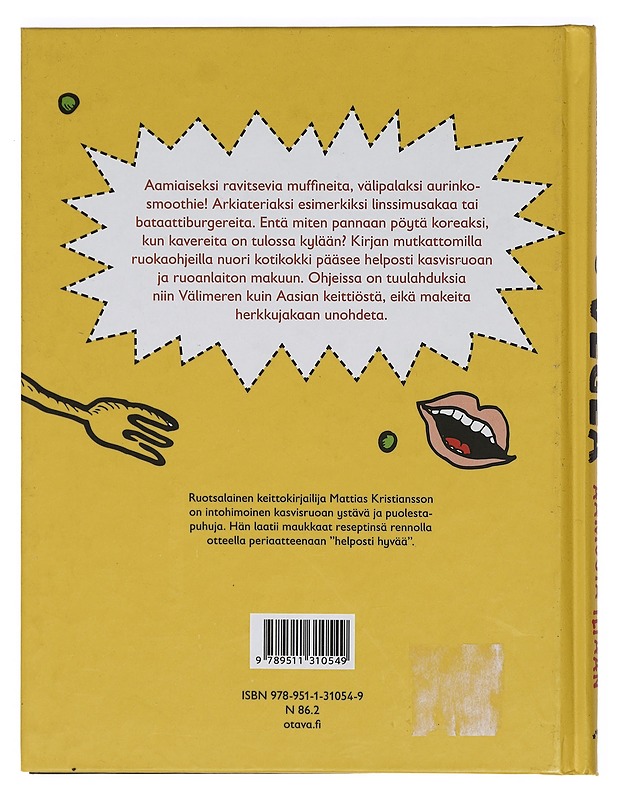 Vegeä aamusta iltaan - Kristiansson, Mattias - Ruokakirjat - 10105422529 - 1