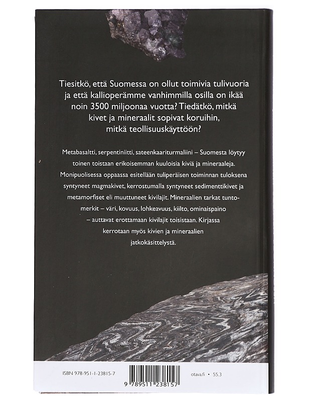 Kivet ja mineraalit Suomen luonnossa - Kalle Taipale - Tietokirjat ja oppaat - 10105422530 - 1