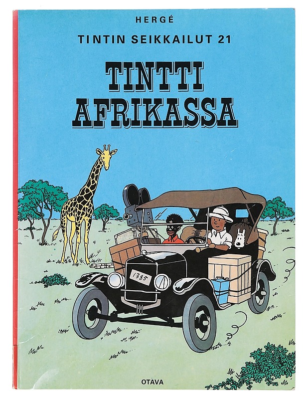 Tintti Afrikassa - Hergé - Sarjakuvat - 10105422531 - 0