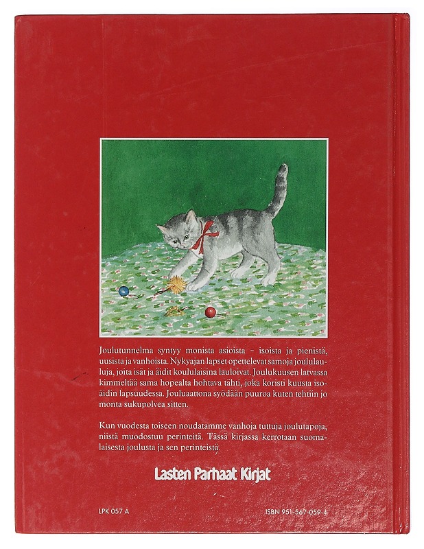 Lasten joulukirja - Karjalainen, Sirpa - Lastenkirjat - 10105422555 - 1