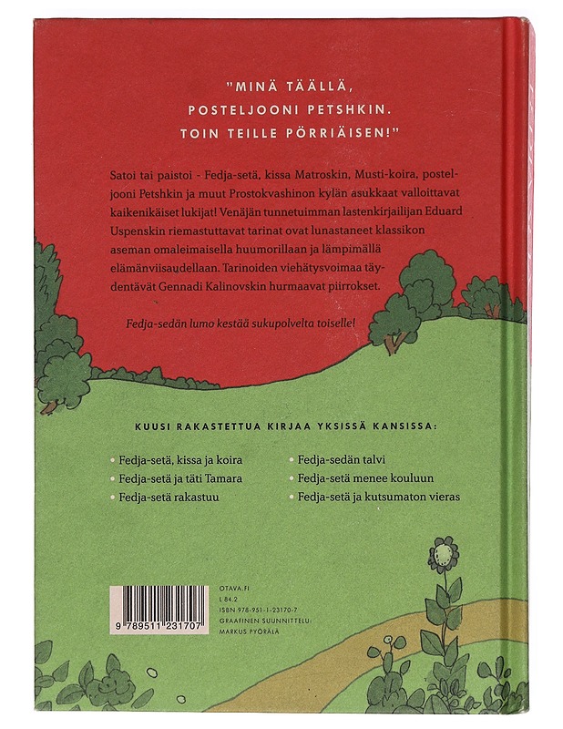 Fedja-setä - Uspenski, Eduard - Lastenkirjat - 10105422558 - 1