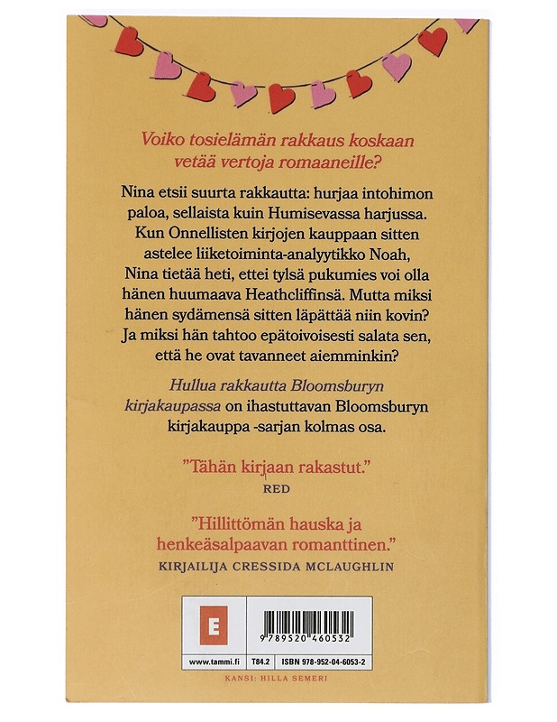 Hullua rakkautta Bloomsburyn kirjakaupassa - Darling, Annie - Romaanit ja novellit - 10105422645 - 1