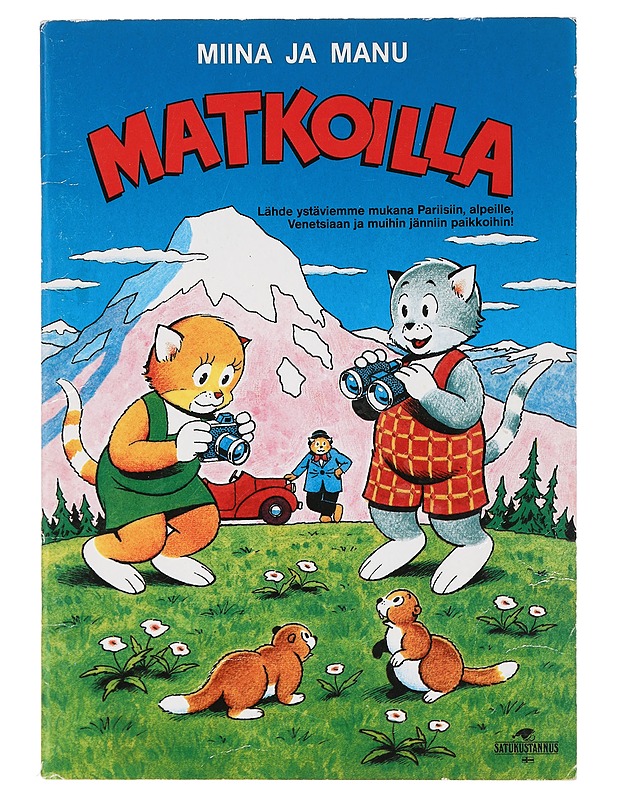 Miina ja Manu matkoilla - Teutori - Lastenkirjat - 10105422649 - 0