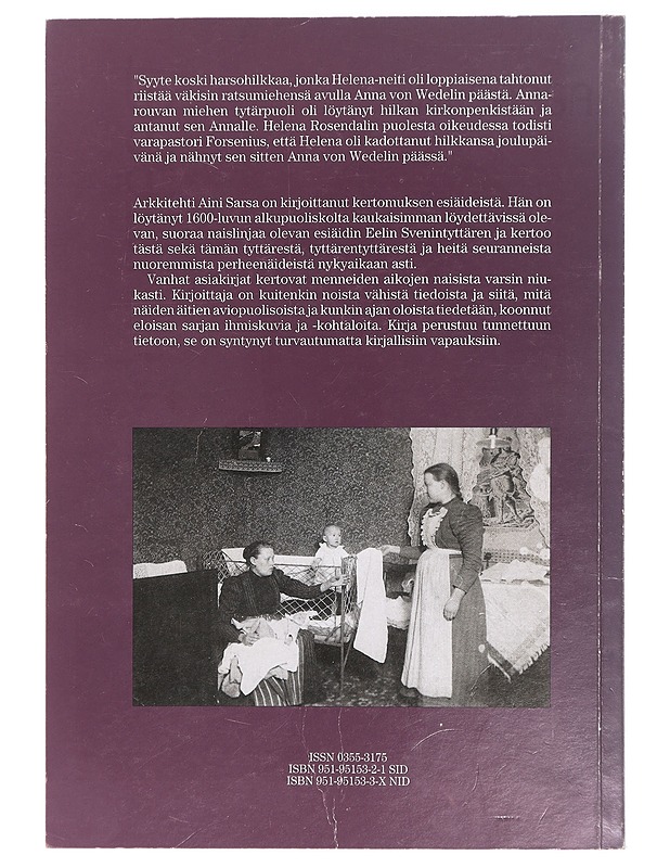 Äidit ja tyttäret - Aini Sarsa - Elämäkerrat ja muistelmat - 10105422654 - 1