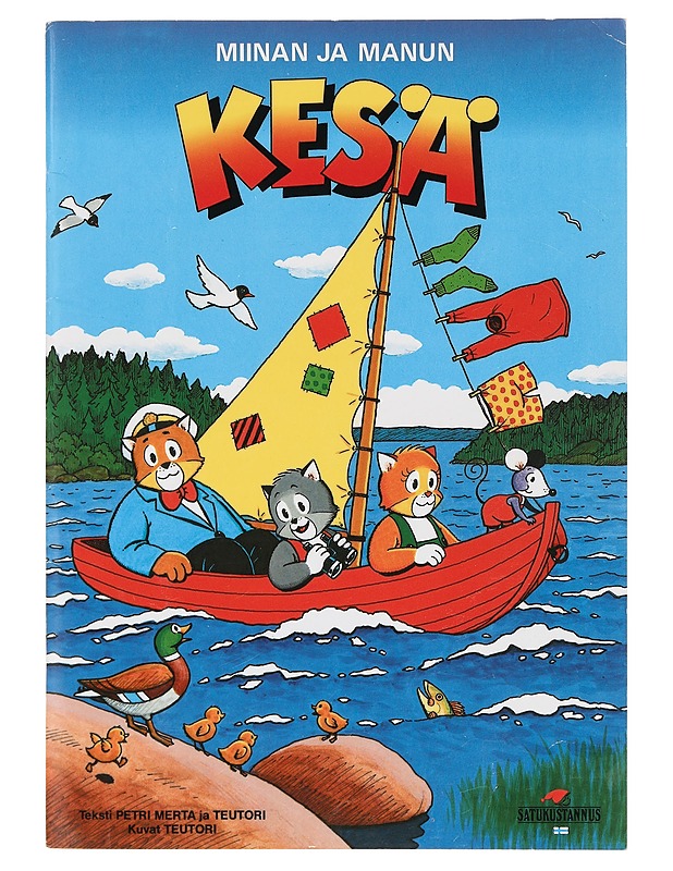 Miinan ja Manun kesä - Teutori - Lastenkirjat - 10105422658 - 0