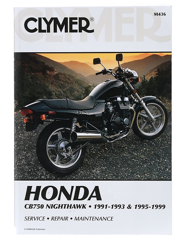 Honda CB750 Nighthawk 1991-1993 & 1995-1999. Service, Repair and Maintenance.  - Harrastekirjat - 10105422668 - 0