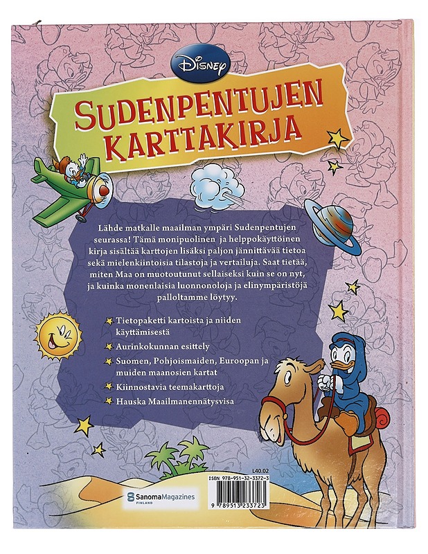 Disney : Sudenpentujen karttakirja - Ertimo, Laura - Lastenkirjat - 10105422660 - 1